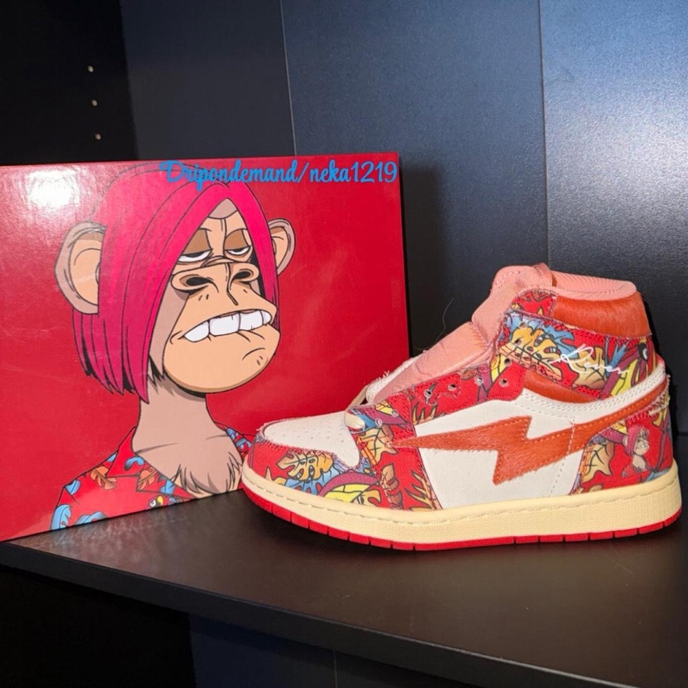 Kiy Studios X “Bored Ape Yacht Club #1693 High Men Size 7